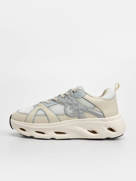 Zdjęcie produktu Sneakersy niskie Pinko srebrny