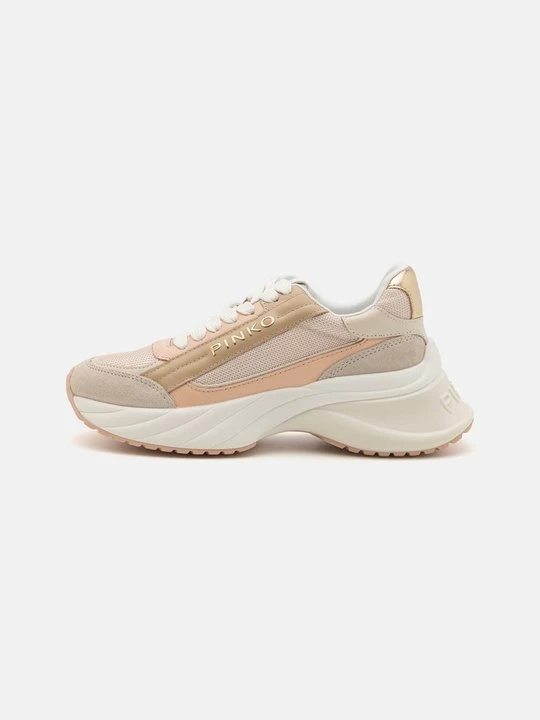 Zdjęcie produktu Sneakersy niskie Pinko beżowy