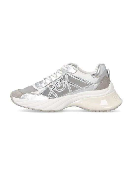 Zdjęcie produktu Sneakersy niskie Pinko srebrny