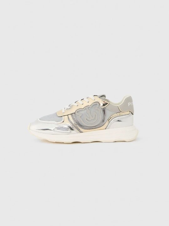Zdjęcie produktu Sneakersy niskie Pinko srebrny