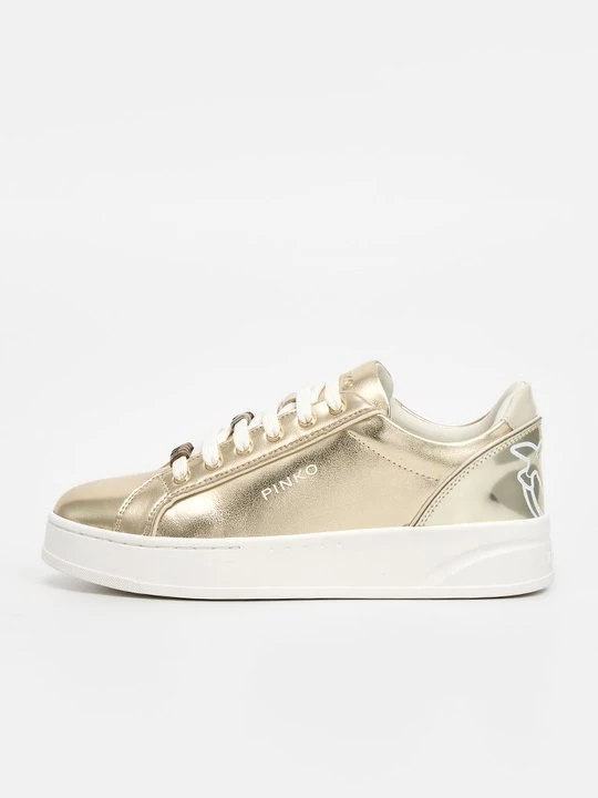 Zdjęcie produktu Sneakersy niskie Pinko złoty