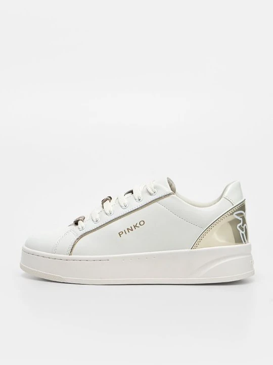Zdjęcie produktu Sneakersy niskie Pinko srebrny