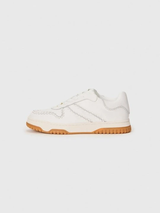 Zdjęcie produktu Sneakersy niskie Pollini mleczny