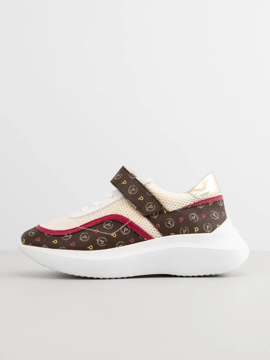 Zdjęcie produktu Sneakersy niskie Pollini jagodowy