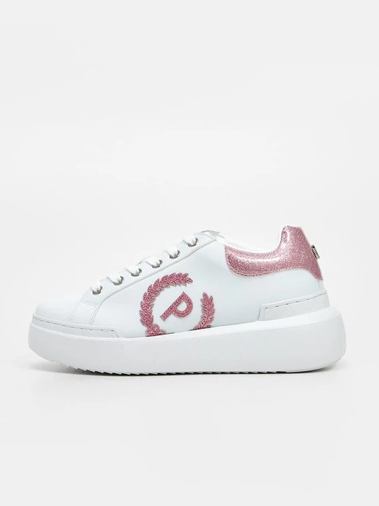 Zdjęcie produktu Sneakersy niskie Pollini piaskowy