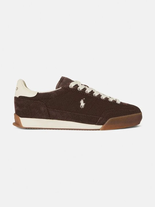 Zdjęcie produktu Sneakersy niskie Polo Ralph Lauren ciemnobrązowy
