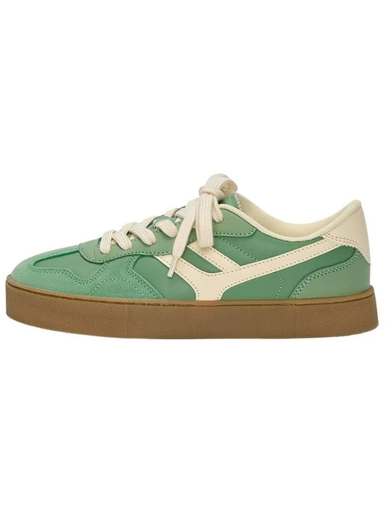 Zdjęcie produktu Sneakersy niskie PULL&BEAR zielony