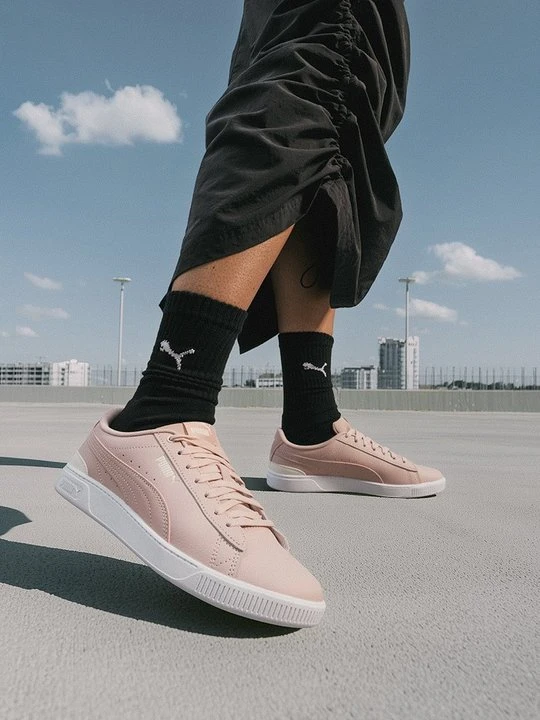 Zdjęcie produktu Sneakersy niskie Puma jasnoróżowy