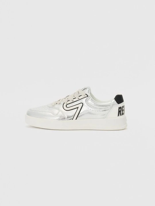 Zdjęcie produktu Sneakersy niskie Replay srebrny