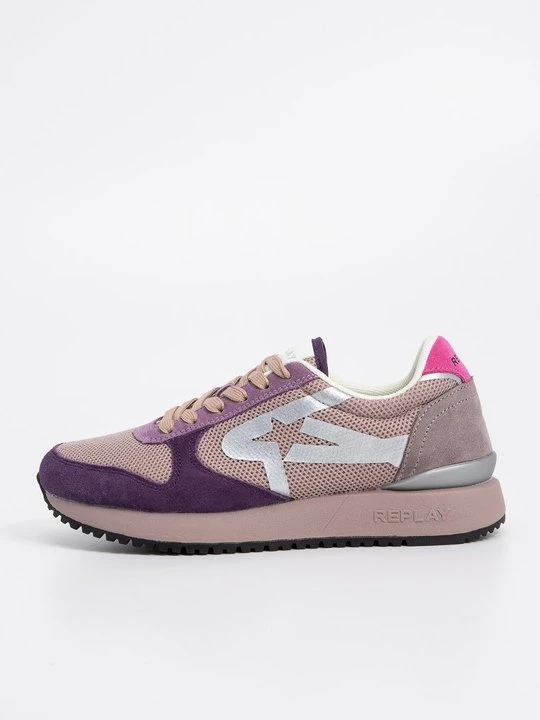 Zdjęcie produktu Sneakersy niskie Replay fioletowy
