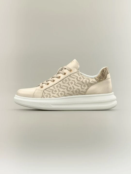 Zdjęcie produktu Sneakersy niskie Replay złoty