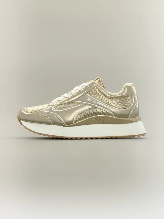 Zdjęcie produktu Sneakersy niskie Replay złoty