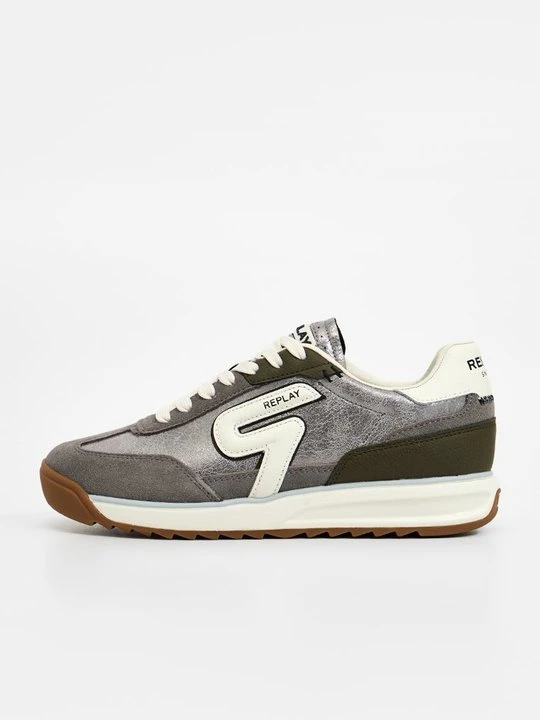 Zdjęcie produktu Sneakersy niskie Replay srebrny