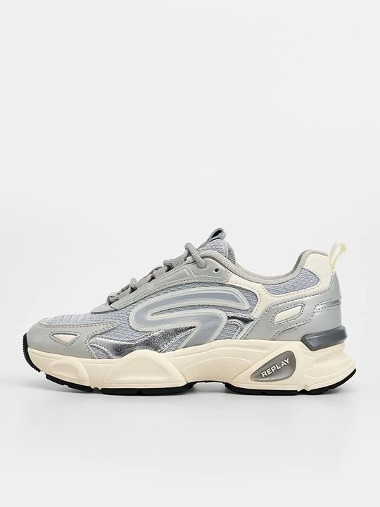 Zdjęcie produktu Sneakersy niskie Replay srebrny