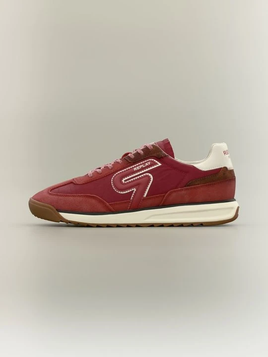 Zdjęcie produktu Sneakersy niskie Replay bordowy