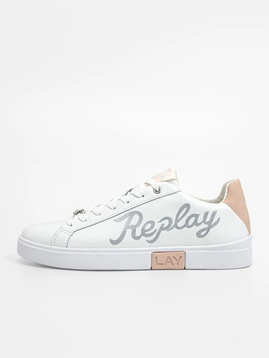 Zdjęcie produktu Sneakersy niskie Replay mleczny