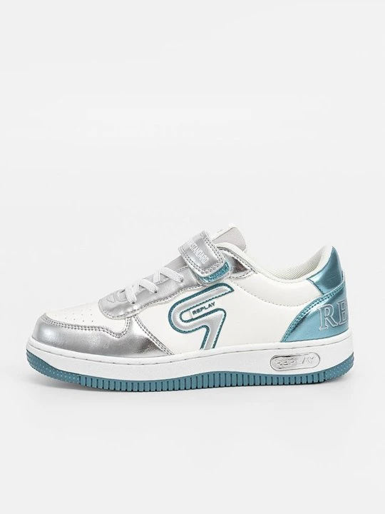 Zdjęcie produktu Sneakersy niskie Replay srebrny