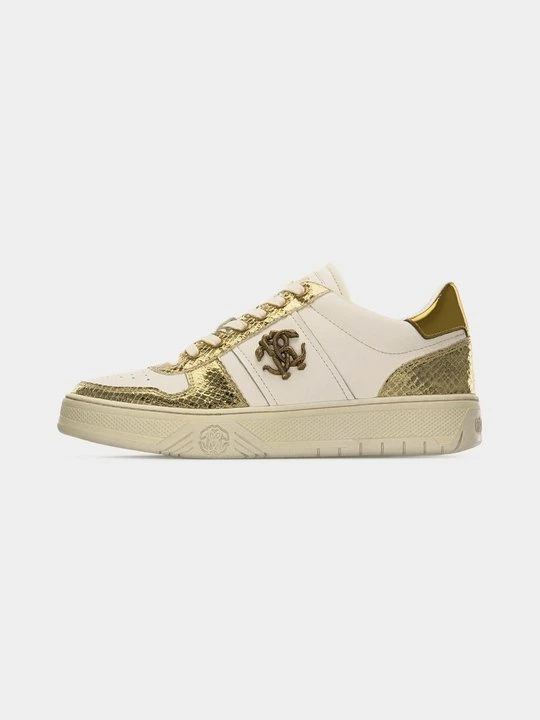 Zdjęcie produktu Sneakersy niskie Roberto Cavalli mleczny