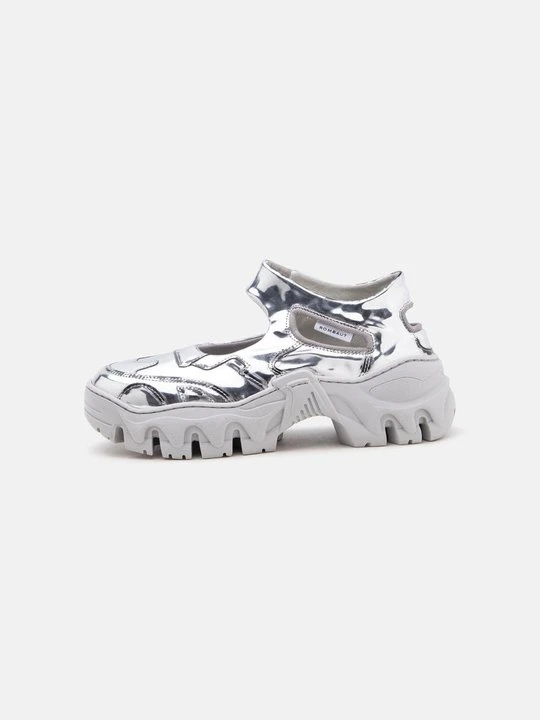 Zdjęcie produktu Sneakersy niskie Rombaut srebrny