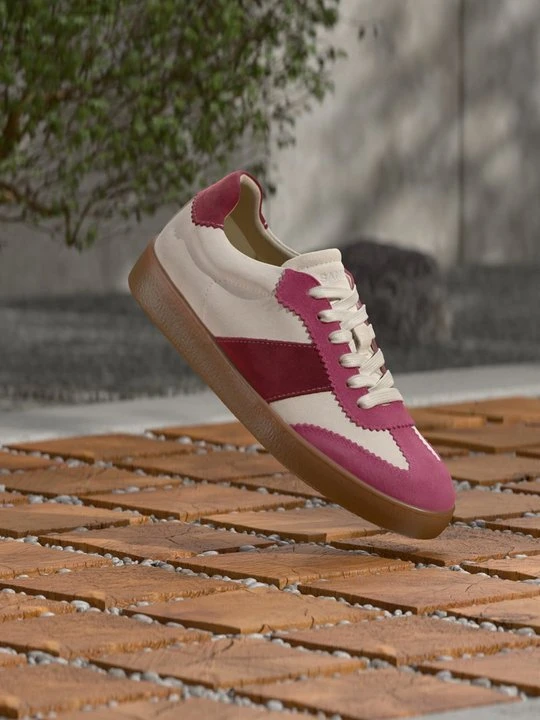Zdjęcie produktu Sneakersy niskie Samsøe Samsøe ciemnoczerwony