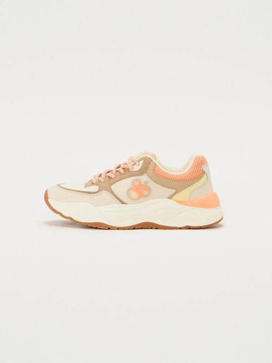 Zdjęcie produktu Sneakersy niskie Scotch & Soda pomarańczowy melanż
