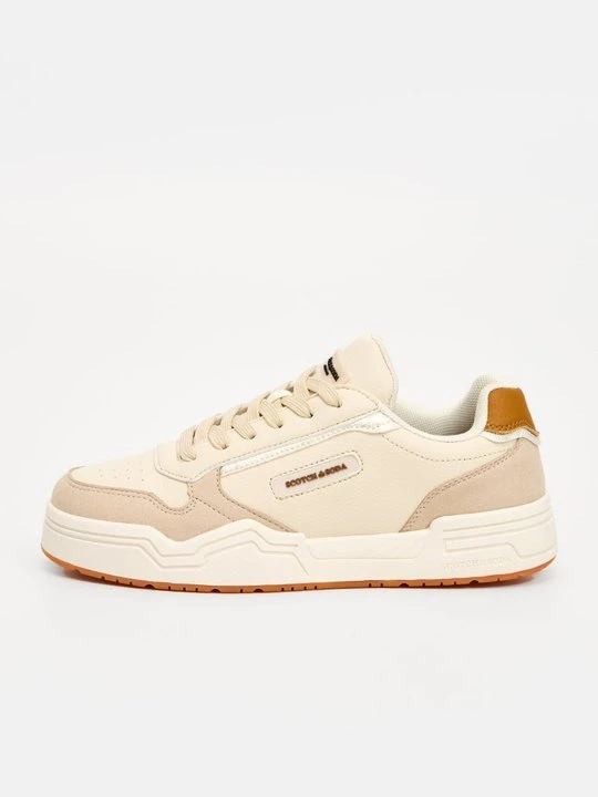 Zdjęcie produktu Sneakersy niskie Scotch & Soda mleczny