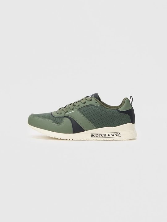 Zdjęcie produktu Sneakersy niskie Scotch & Soda ciemnozielony