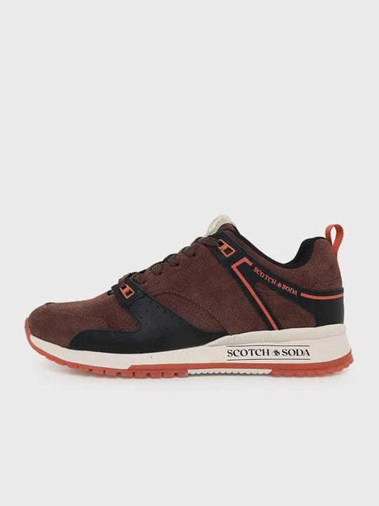 Zdjęcie produktu Sneakersy niskie Scotch & Soda ciemnobrązowy