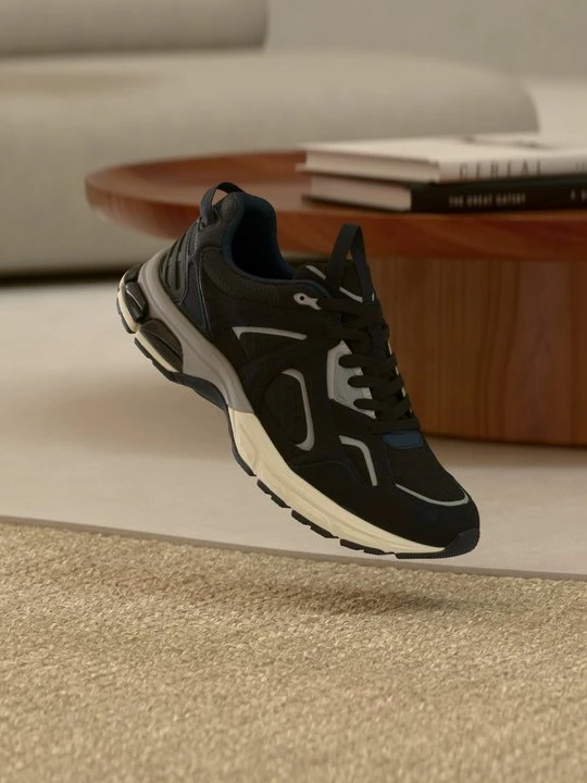 Zdjęcie produktu Sneakersy niskie Selected granatowy