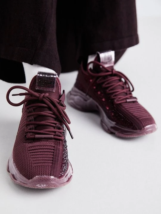 Zdjęcie produktu Sneakersy niskie Steve Madden bordowy
