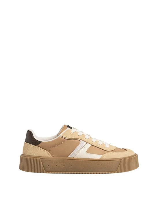 Zdjęcie produktu Sneakersy niskie Stradivarius beżowy