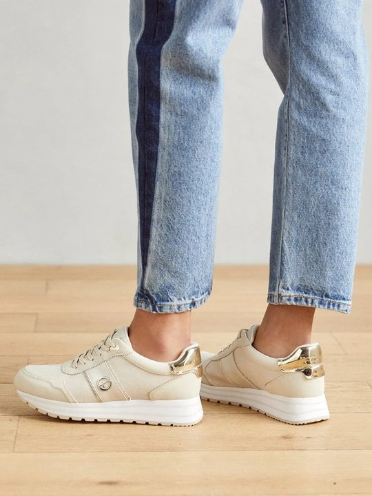 Zdjęcie produktu Sneakersy niskie Tamaris piaskowy