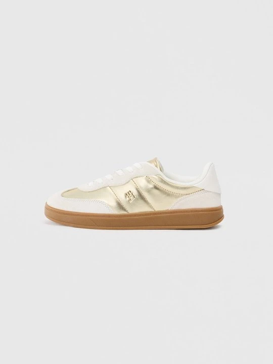 Zdjęcie produktu Sneakersy niskie Tommy Hilfiger złoty