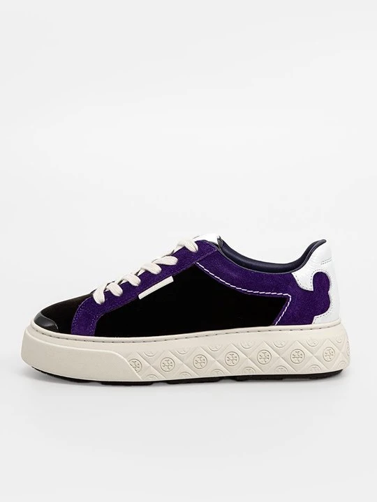Zdjęcie produktu Sneakersy niskie Tory Burch ciemnobrązowy
