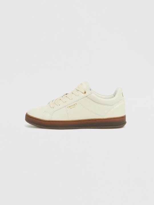 Zdjęcie produktu Sneakersy niskie TWINSET beżowy