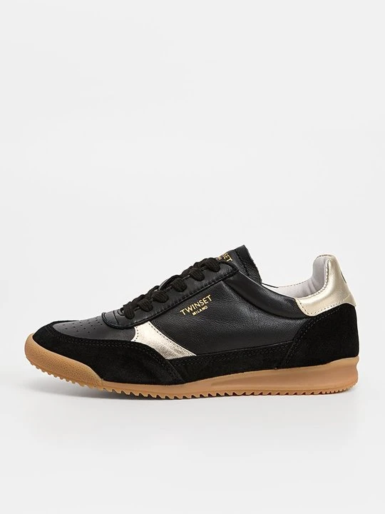 Zdjęcie produktu Sneakersy niskie TWINSET antracytowy melanż
