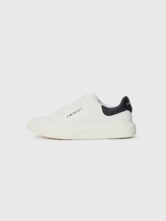 Zdjęcie produktu Sneakersy niskie TWINSET mleczny