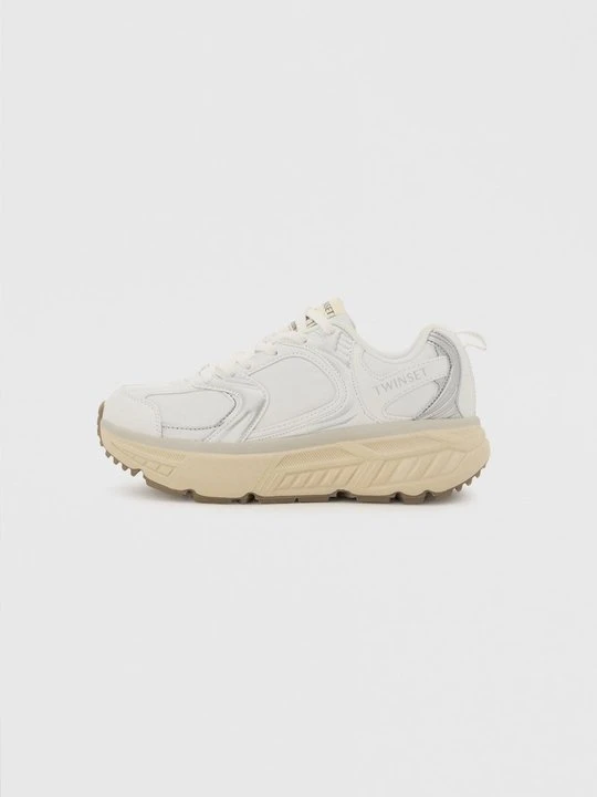 Zdjęcie produktu Sneakersy niskie TWINSET biały
