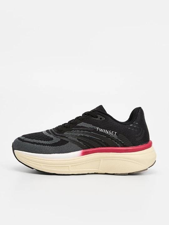 Zdjęcie produktu Sneakersy niskie TWINSET antracytowy melanż