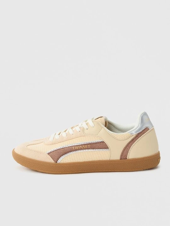 Zdjęcie produktu Sneakersy niskie TWINSET brązowy