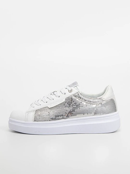 Zdjęcie produktu Sneakersy niskie U.S. POLO ASSN. srebrny