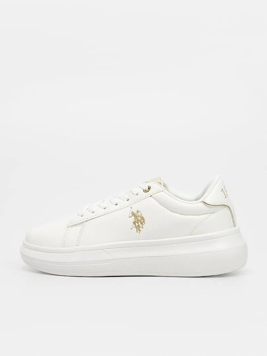 Zdjęcie produktu Sneakersy niskie U.S. POLO ASSN. mleczny