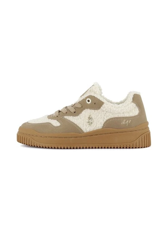 Zdjęcie produktu Sneakersy niskie U.S. POLO ASSN. mleczny