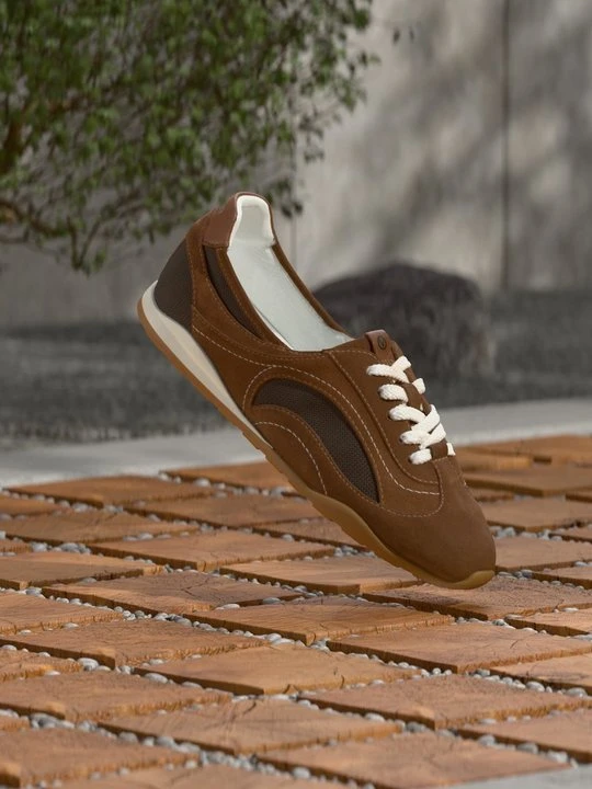 Zdjęcie produktu Sneakersy niskie Valentino koniakowy