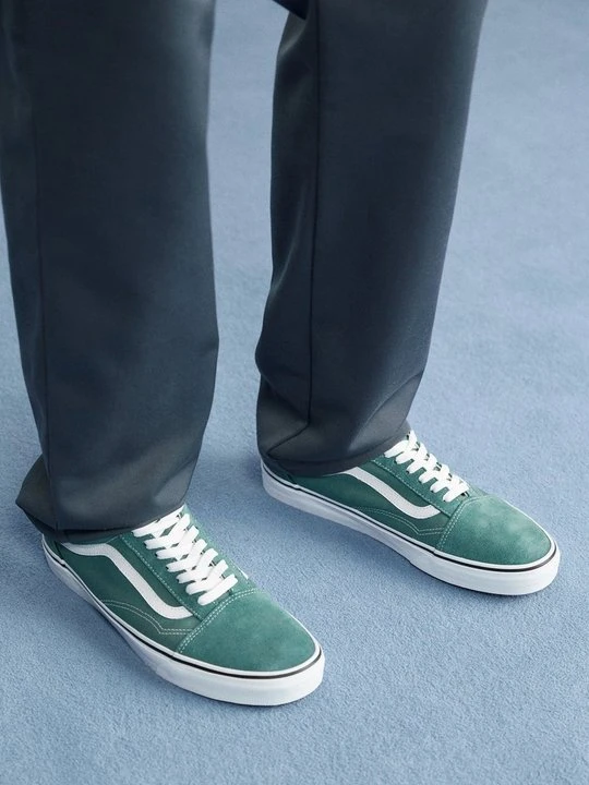 Zdjęcie produktu Sneakersy niskie Vans ciemnozielony