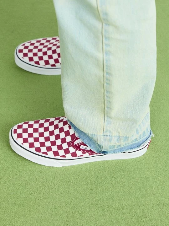 Zdjęcie produktu Sneakersy niskie Vans ciemnoczerwony