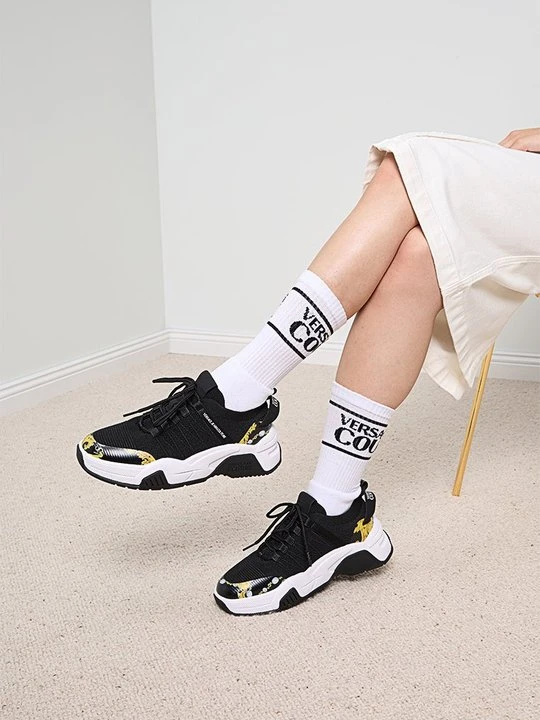 Zdjęcie produktu Sneakersy niskie Versace Jeans Couture czarny