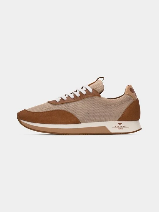 Zdjęcie produktu Sneakersy niskie Weekend Max Mara wielbłądzi