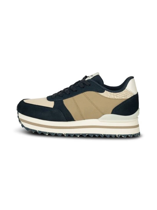 Zdjęcie produktu Sneakersy niskie Woden granatowy melanż
