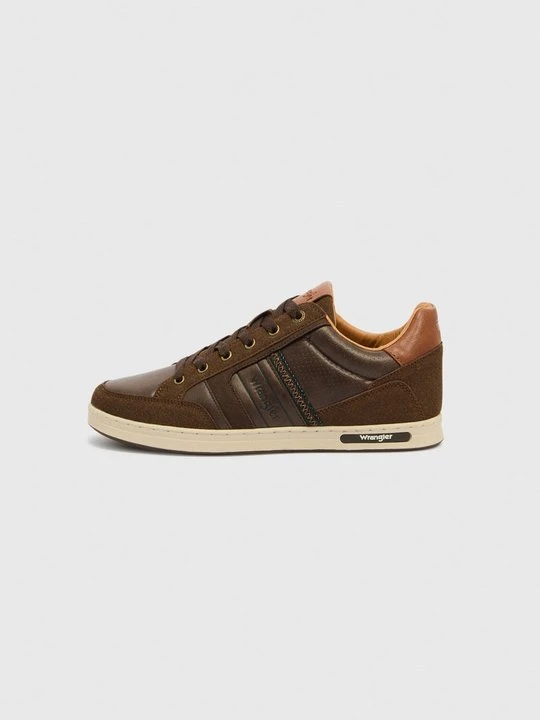 Zdjęcie produktu Sneakersy niskie Wrangler ciemnobrązowy